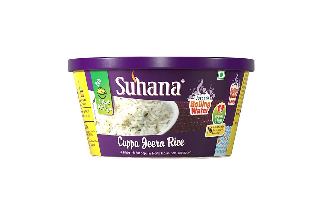 Suhana Cuppa Jeera Rice    Tub  50 grams